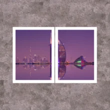 Quadro Decorativo de Dubai Quadro Decorativo de Dubai