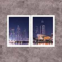 Quadro Decorativo de Dubai Quadro Decorativo de Dubai