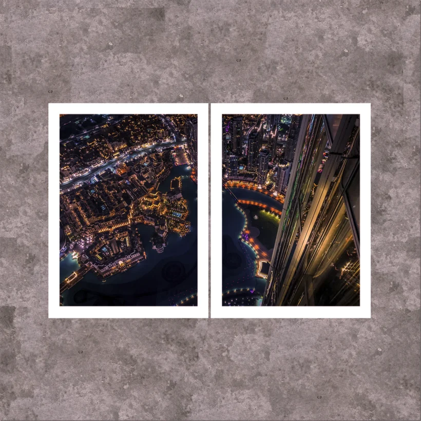 Quadro Decorativo de Dubai Quadro Decorativo de Dubai