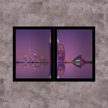 Quadro Decorativo de Dubai Quadro Decorativo de Dubai