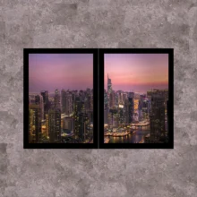 Quadro Decorativo de Dubai Quadro Decorativo de Dubai