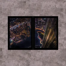 Quadro Decorativo de Dubai Quadro Decorativo de Dubai