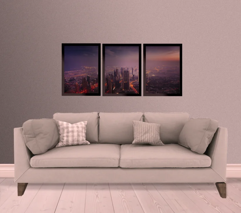 Quadro Decorativo de Dubai Quadro Decorativo de Dubai