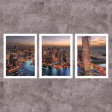 Quadro Decorativo de Dubai Quadro Decorativo de Dubai