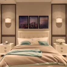 Quadro Decorativo de Dubai Quadro Decorativo de Dubai