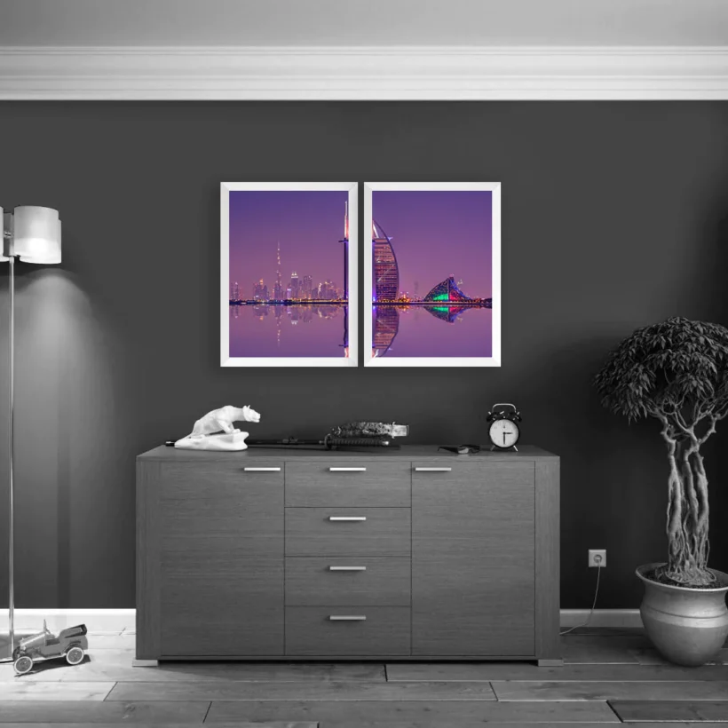 Quadro Decorativo de Dubai Quadro Decorativo de Dubai