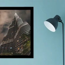 Quadro Decorativo de Dubai Quadro Decorativo de Dubai