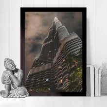 Quadro Decorativo de Dubai Quadro Decorativo de Dubai