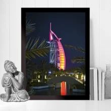 Quadro Decorativo de Dubai Quadro Decorativo de Dubai