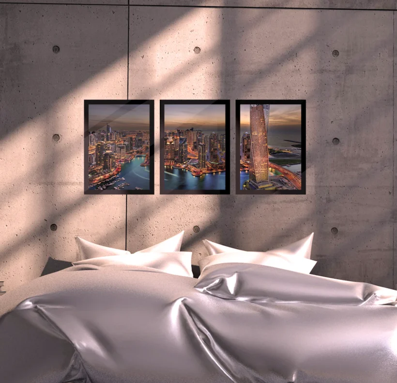 Quadro Decorativo de Dubai Quadro Decorativo de Dubai