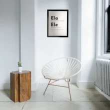 QUADRO INDIVIDUAL NA SALA