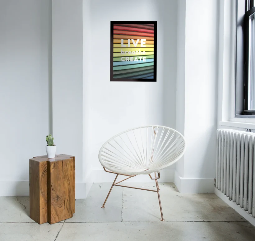 QUADRO INDIVIDUAL NA SALA