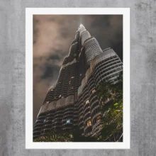 Quadro Decorativo de Dubai Quadro Decorativo de Dubai