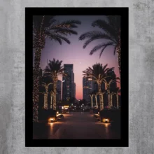 Quadro Decorativo de Dubai Quadro Decorativo de Dubai