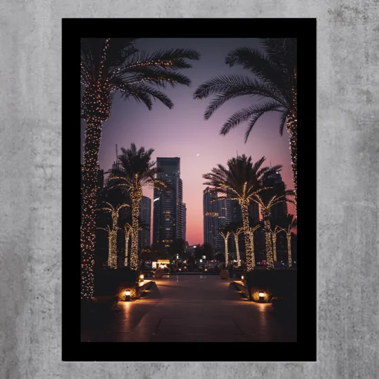 Quadro Decorativo de Dubai