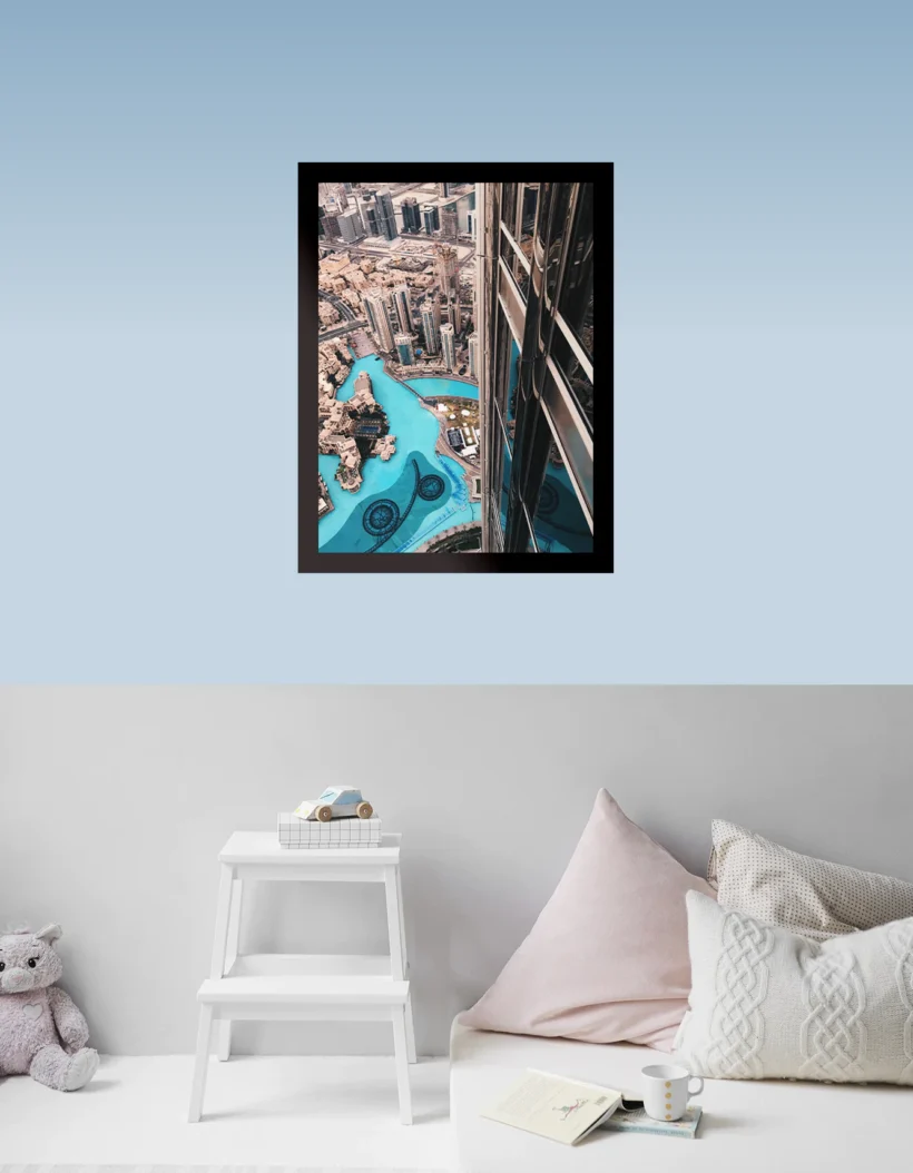 Quadro Decorativo de Dubai Quadro Decorativo de Dubai