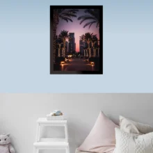 Quadro Decorativo de Dubai Quadro Decorativo de Dubai