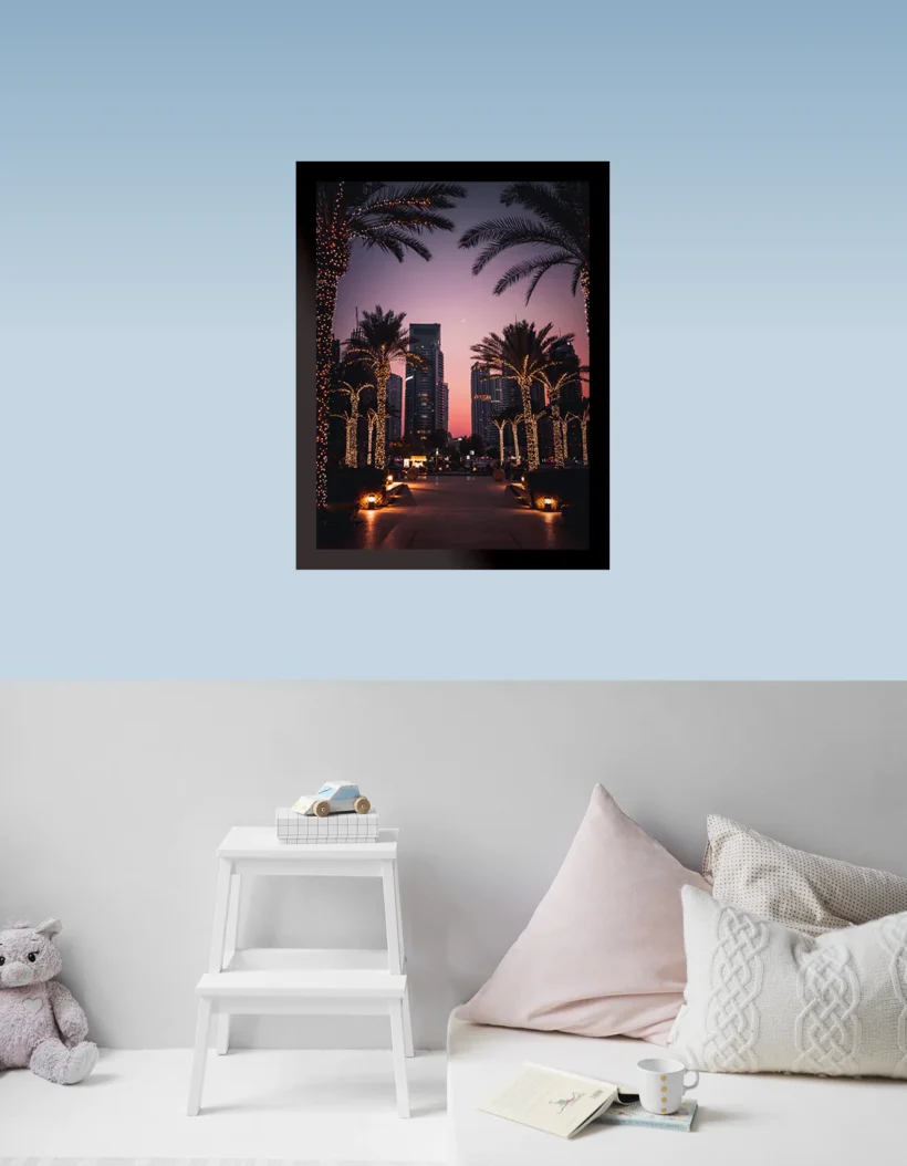 Quadro Decorativo de Dubai Quadro Decorativo de Dubai