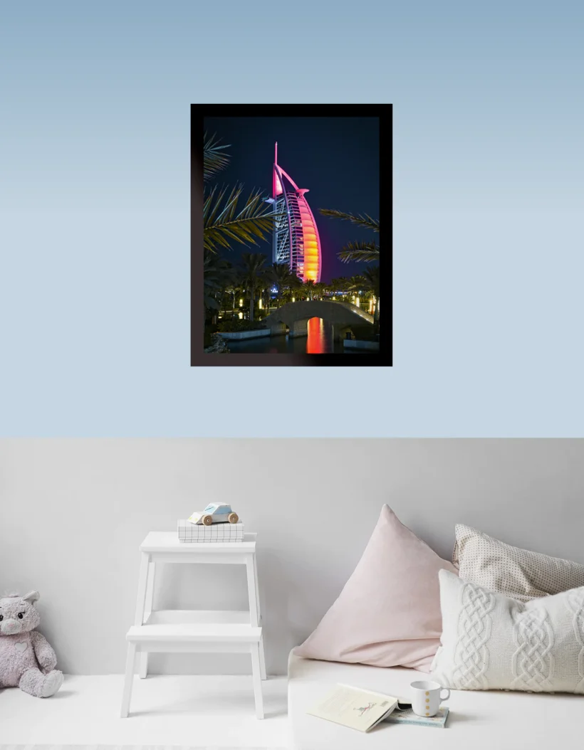 Quadro Decorativo de Dubai Quadro Decorativo de Dubai